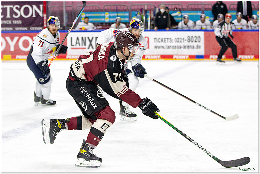 PENNY DEL;  Koelner Haie - EHC Red Bull Muenchen; Koeln, 31.03.2021